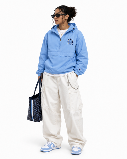 Embroidered Champion Packable Club Jacket