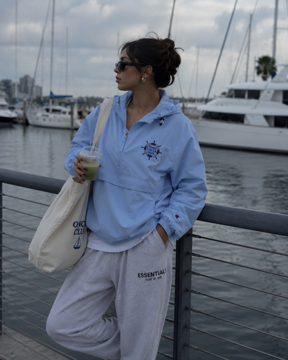 Embroidered Champion Packable Club Jacket
