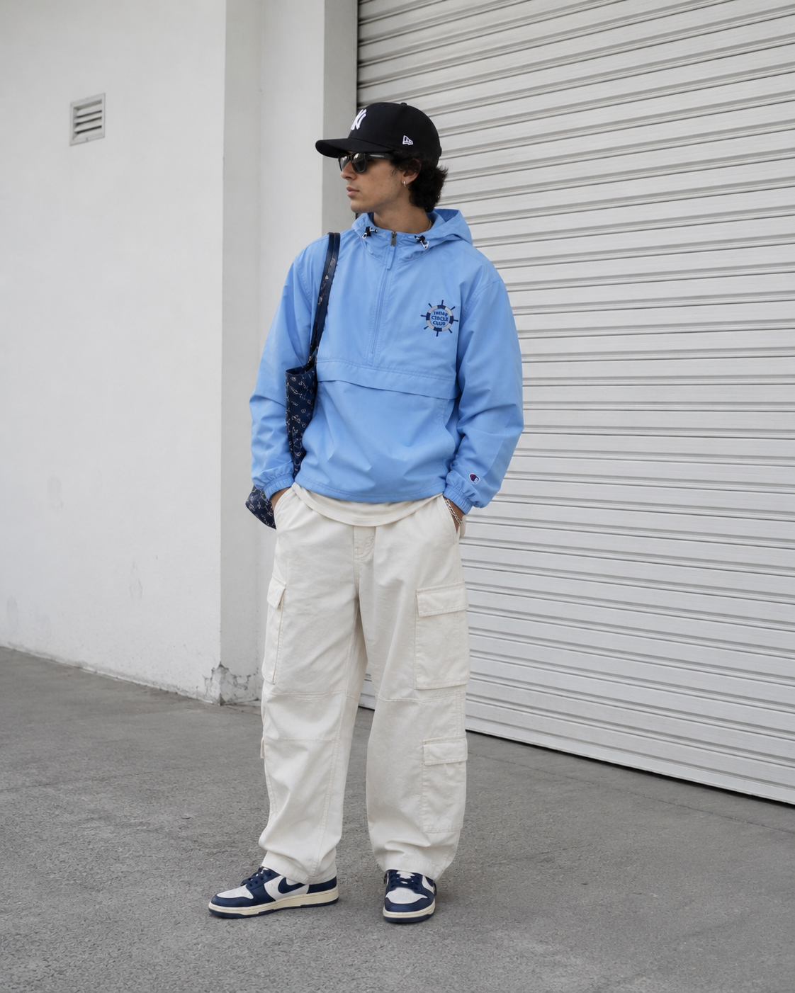 Embroidered Champion Packable Club Jacket
